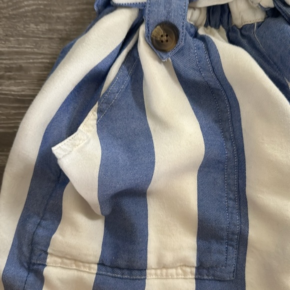 American Eagle stripe high waist paperbag short - Picture 3 of 7